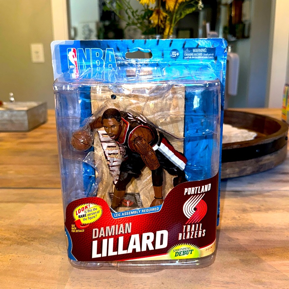 Damian Lillard Portland Trail Blazers NBA Series 23 McFarlane!